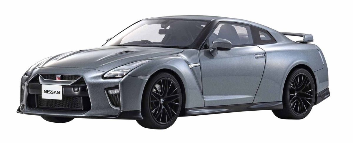 Nissan GT-R 1/18 美品 SUPER RARE* Autoart 1/18 Nissan GT-R R35 Titanium Gray JDM