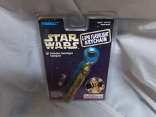 Tiger Electronics Star Wars C-3PO Flashlight Key Electronic Handheld NIP (RST)