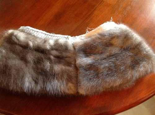 Vintage REAL Mink Collar SOFT Great Color Great Condition - Picture 11 of 12