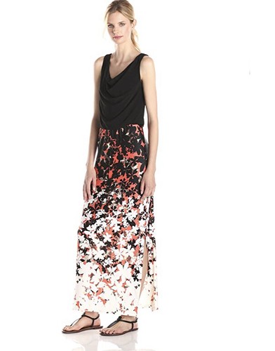 NWT Womens MSK maxi dress size Large 