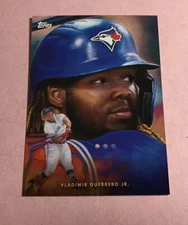 Vladimir Guerrero Jr. 2021 Topps Game Within The Game #11 by Paul Jennis NR MT