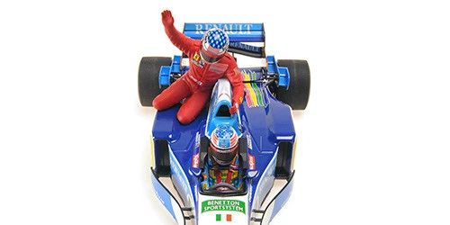 1:18 MINICHAMPS 510950601 Michael Schumacher / Jean Alesi 1st Win Canada 1995 - Immagine 4 di 4