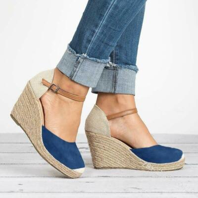 Low Wedge Heels Wedges Closed Women Low Wedge Heel Sandals Shoes