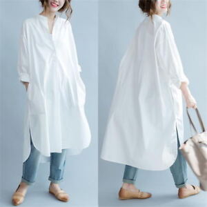 white shirt dress women