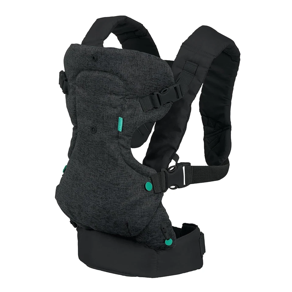 Infantino 4-in-1 Baby Carrier, Face-In/Out, 8–32 lbs, Newborn to Toddler, Black - Image 3 of 4