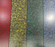 NEW Color Forged Pattern Carbon Fiber Sheet 200X300  Red/Blue/Yellow/Pink Custom