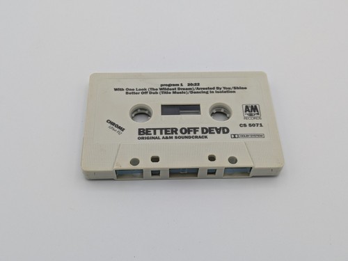 Better Off Dead Movie Soundtrack Cassette Rare - Picture 4 of 5