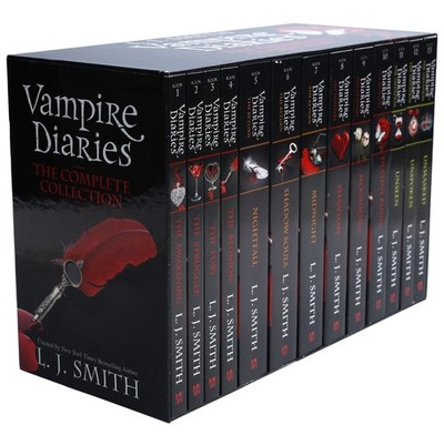 Vampire Diaries The Complete 13 Books Box Set by L. J. Smith - Ages 12+ - PB