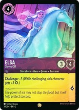 Lorcana FOIL Elsa - Gloves Off Misprinted Version - Rise of the Floodborn