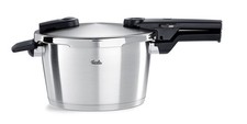 Pentola a pressione Fissler Vitaquick Premium 4,5 L in acciaio inox - grigia