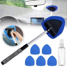 Windschutzscheiben Mikrofaser Scheibenreiniger Auto Frontscheibe Putzen + Griff