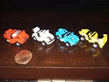 Vintage 1988 Micro Machines Deluxe Series Porsche Jaguar Cobra Camaro Lot Of 4