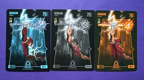 2024 Bo Jackson Battle Arena TCG: National 2024 Starter Ice Fire Steel Wargod