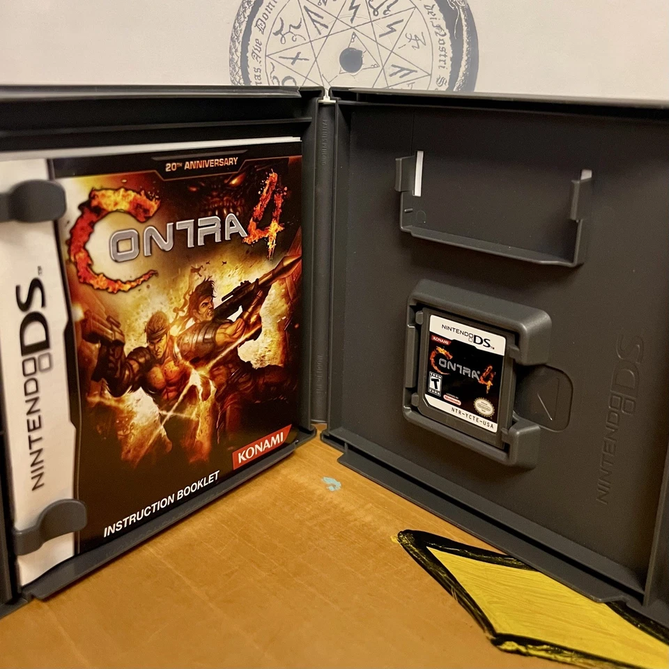 Contra 4 (Nintendo DS, 2007) - COMPLETE / CIB *AUTHENTIC *VGC+ - Image 3 of 4