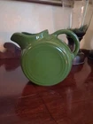 Vintage Modern Green Fiestaware Round Disc Water Pitcher  7-1/2"