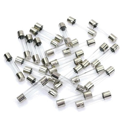 AGC Glass Tube Sicherung Nickel 15A Durchführung 25 Stück