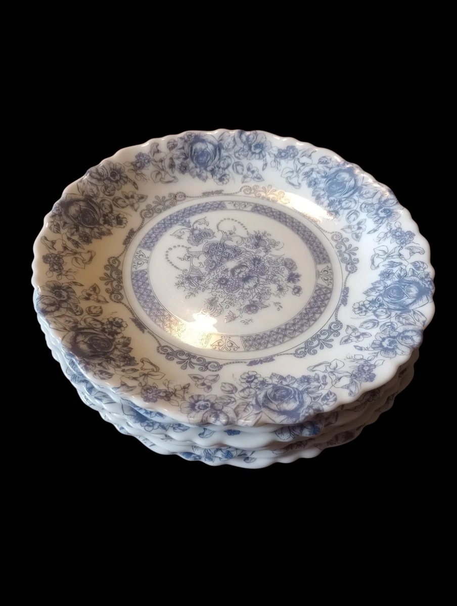 12 Assiettes plates Arcopal Vintage Pois de Senteurs - Arts de la table 12 Assiettes plates Arcopal Vintage Pois de Senteurs - Arts de la table