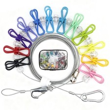 Retractable Portable Clothesline for Travel - Holds 30 lbs Without Sagging 6529