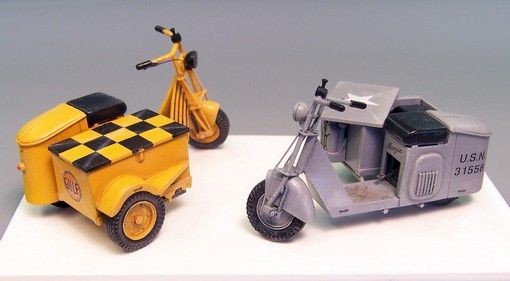 Plus Model 362 - 1:35 Resin Kit U.S. Scooter Sidecar