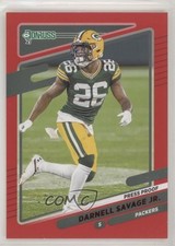 2021 Panini Donruss Press Proof Red Darnell Savage Jr #161 1md