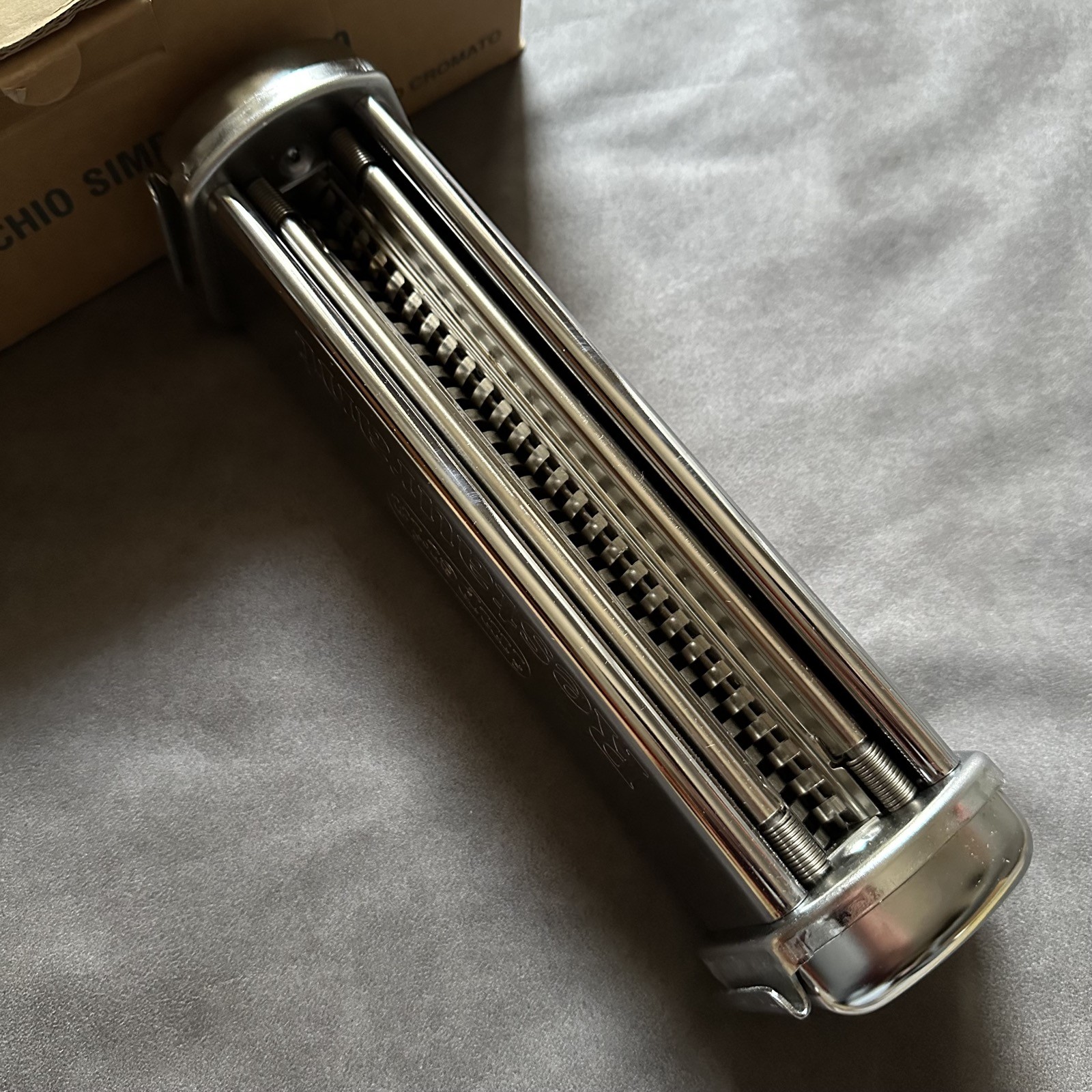 AS NEW IMPERIA RESTAURANT R220 4MM SPAGHETTI MAKER ATTACHMENT MADE IN ITALY