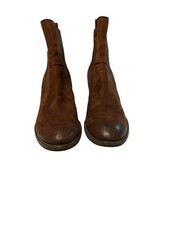 PAUL GREEN JULES BROWN SUEDE CHELSEA ANKLE BOOTS SIZE UK 5.5 USA 8