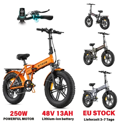 Elektrofahrrad ENGWE Fat Elektrofahrrad 250W 48V 13AH 20 Zoll E-Bike 25KM/H