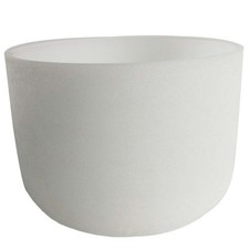 Crystal Singing Bowl Minimalist Frosted Singing Bowl Natural for Relaxation