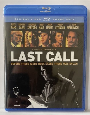 Last Call (New Sealed Blu-Ray + DVD See Photos!) Rhys Ifans, John Malkovich