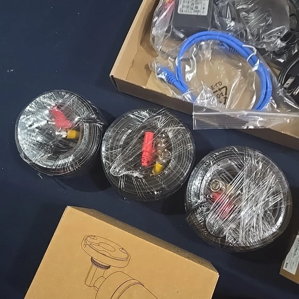 DVR analógico EZVIZ 16CH 720p com HDD de 2TB CS-VR116D com (4) câmeras cabos CS-C3T-1PR - Imagem 4 de 4