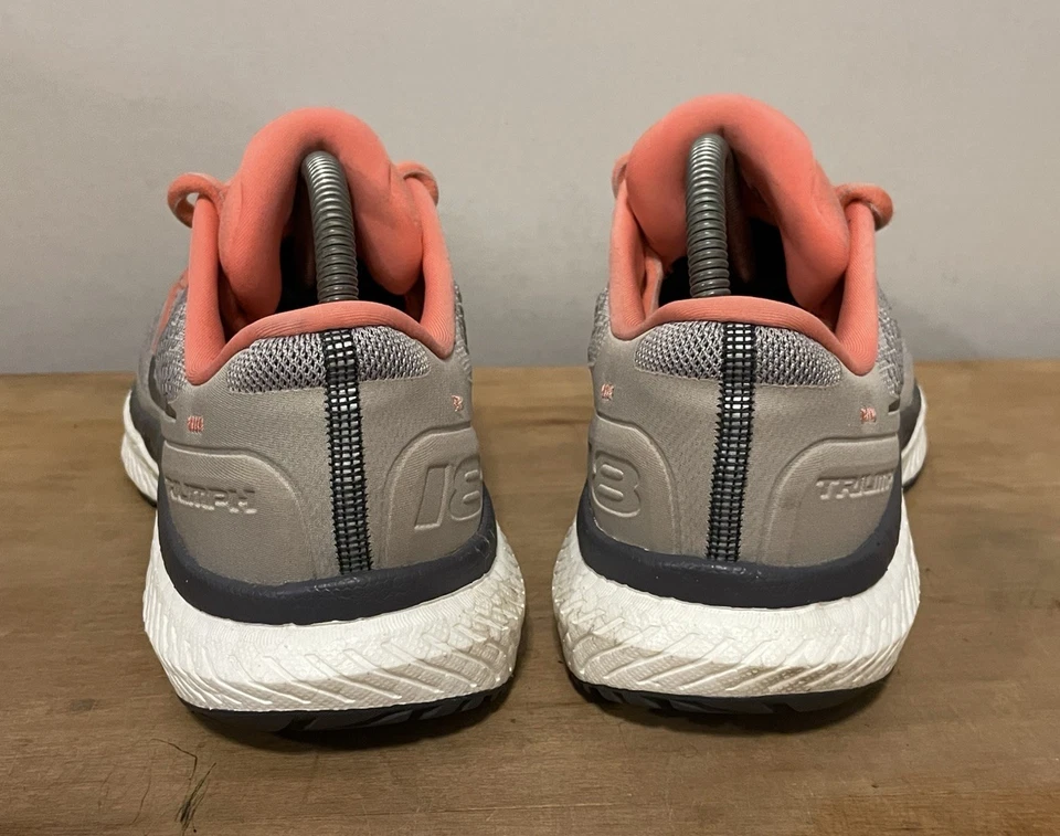 Zapatos SAUCONY para mujer talla 9 W Triumph Formfit gris melocotón PowerRun + Foto 4 de 4