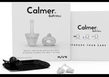 Flare Calmer SOFT Translucent Earplugs Ear Plugs Protectors by Flare Audio | NEW