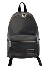MARC JACOBS Backpack Leather Black 4p4hbp003h01