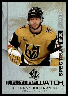 2024-25 SP Authentic #S-69 Brendan Brisson Spectrum FX