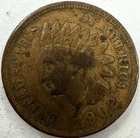 1902 Indian Head Cent Exact Coin Imaged #IND2215