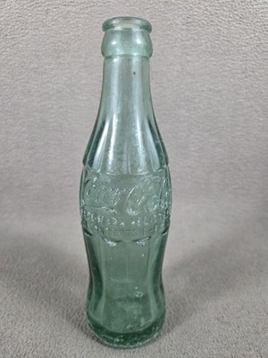 38'-51' Hobble Skirt Coca Cola Bottle Lansing Michigan Blue 6oz PAT. D-1055239