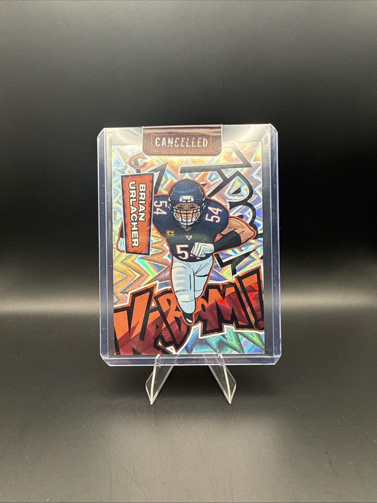 2025 Panini Absolute Kaboom Chicago Bears Brian Urlacher #23