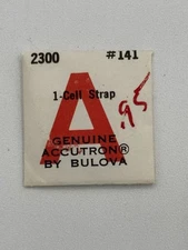 Accutron Bulova #141 Cal 2300 Cell Strap NOS