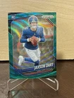 2025 Panini Prizm - Rookies Jaxson Dart #332 Green Wave Prizm (RC)