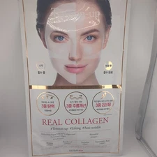 New Dermafix 8-Pack Perfect Real Performance Real Collagen Mask Lifting K-Beauty