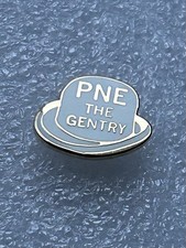 Very Rare Preston North End Enamel Badge - Wear Proud - The Gentry Hooligan Firm