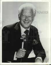 1987 Press Photo Charlie Jones, NBC Sports Commentator - hcp62544