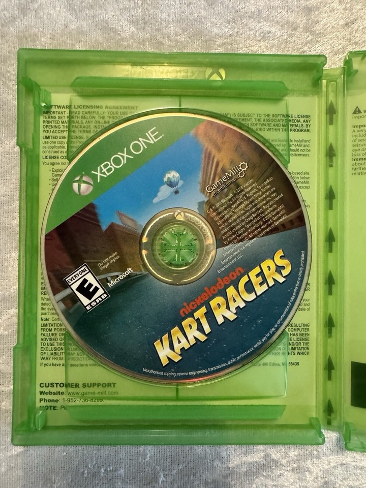 Nickelodeon Kart Racing XBOX ONE | eBay