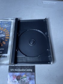 NFL QUARTERBACK CLUB 96 1996 (Sega Saturn) Complete CIB READ Reg Card