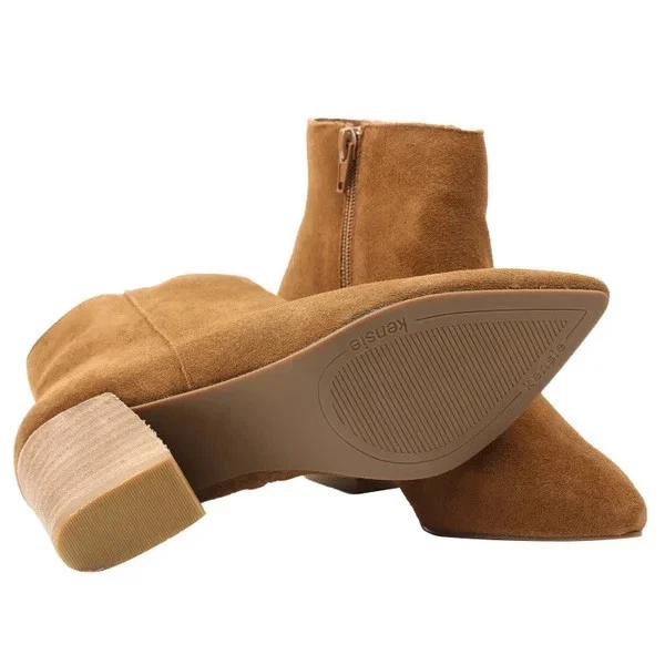 Kensie Donna ' Lyden Babuccia Camoscio Marrone SFYAUG19 US 7 - Imagen 2 de 4