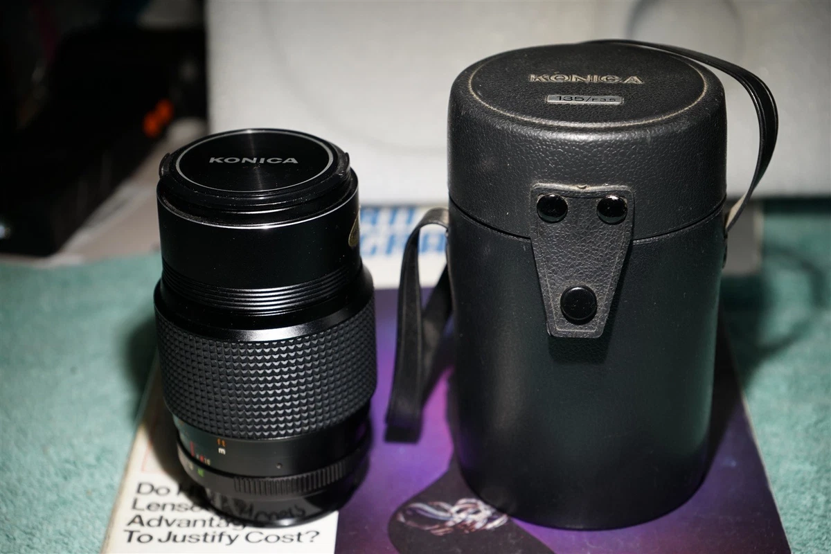 Konica Minolta f/3.5 Camera Lenses 135mm Focal for sale - eBay