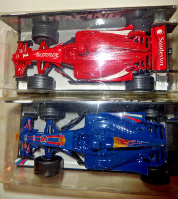 2 x Racing Formel 1 * Formule 1 Car  1:24 in OVP * Free and Easy * Vintage