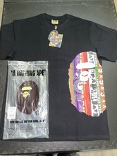 BAPE Fans Scarf Side Big Ape Head  Brand New  Comes With Tags and Bags  Large