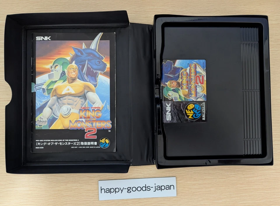 KING OF THE MONSTERS 2 NEO GEO AES NEOGEO SNK Used - Image 3 of 4
