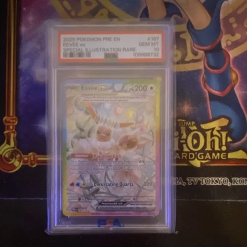 Pokémon Eevee ex Special Illustration Rare 167/131 Holo PSA 10